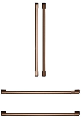 Café™ 4 Piece Brushed Copper Refrigeration Handle Kit-0