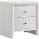 Crown Mark Evan White Nightstand-0
