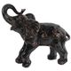 A & B Home Black Elephant Figurine-0