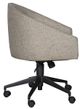 Vanguard Furniture® Vanguard Ryder Chrome/Marshall Ash Desk Chair-2