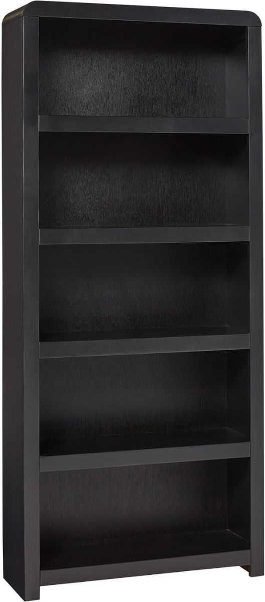 aspenhome® Taylor Black 74" Bookcase-0