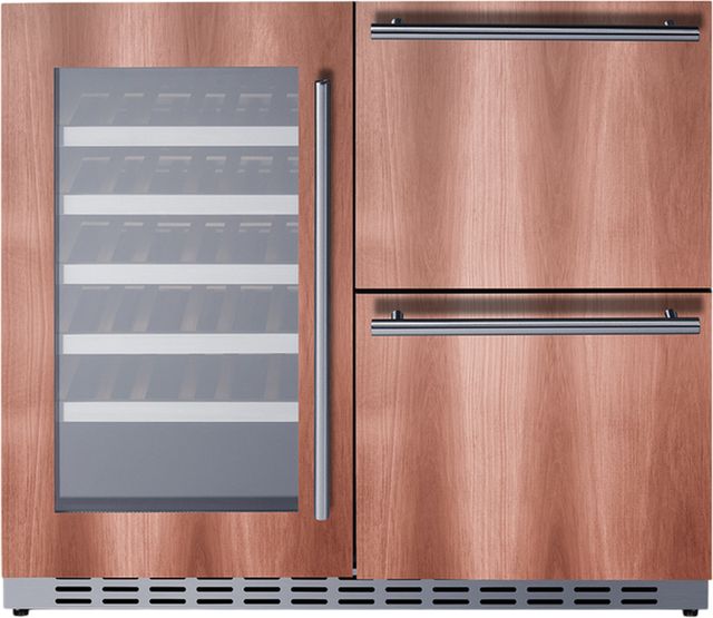Summit® 36" Panel Ready Combination Beverage Center-0