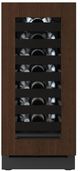 U-Line® Seamless Collection 15" 2.8 Cu. Ft. Panel Ready Wine Refrigerator with Glass Door-1