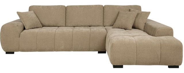 Coaster® Octavia 2-Piece Camel Right Arm Facing Sectional and Chaise-1