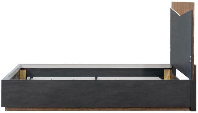 Michael Amini® Kayner Charcoal Queen Bed-3