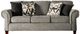 Furniture of America® Delgada Graphite Sofa-0