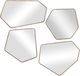 Uttermost® Linneah 4-Piece Gold Mirror Set-0