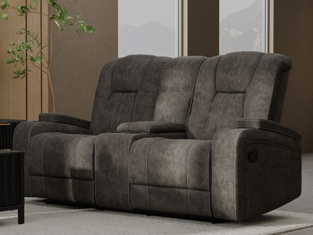 Cowboy Reclining Gilder Console Loveseat-2