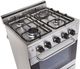 Unique® Appliances Prestige 24" Stainless Steel Freestanding Gas Range-4