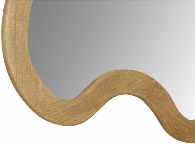 Meridian Furniture Oblique Natural Oak 48" Mirror-3