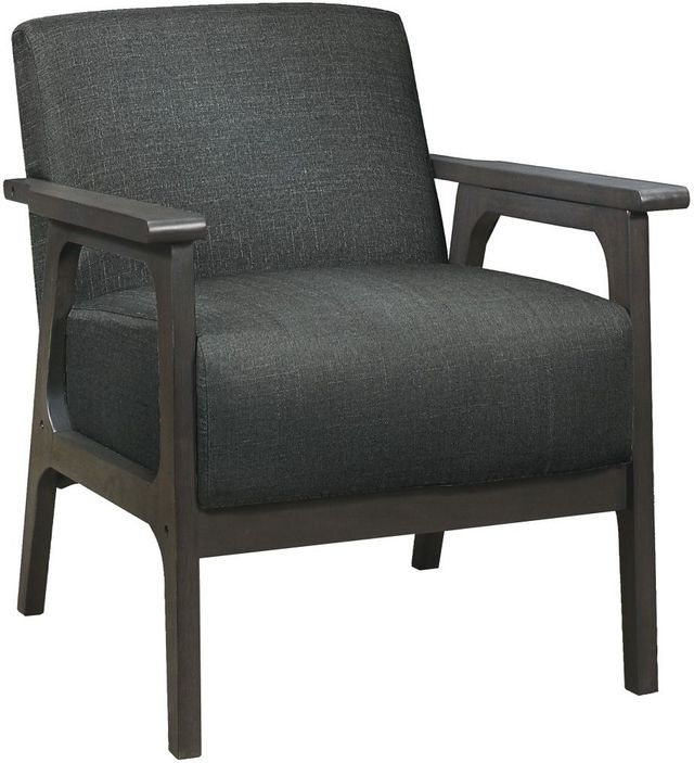 Homelegance® Ocala Dark Gray Accent Chair-0