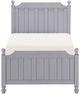 Mazin Furniture Wellsummer 4 Piece Gray Twin Bedroom Set-1