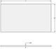 Amisco Customizable Zoel Thermo Fused Laminate Rectangular Table with 1.5" Tabletop -2