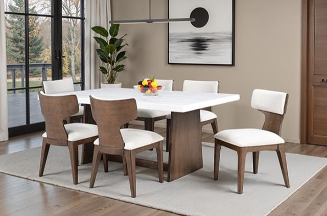 Furniture of America® Caerwys 2-Piece Brown Side Chair-2