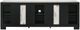 Crown Mark Rangley Black TV Stand with Sliding Door-4