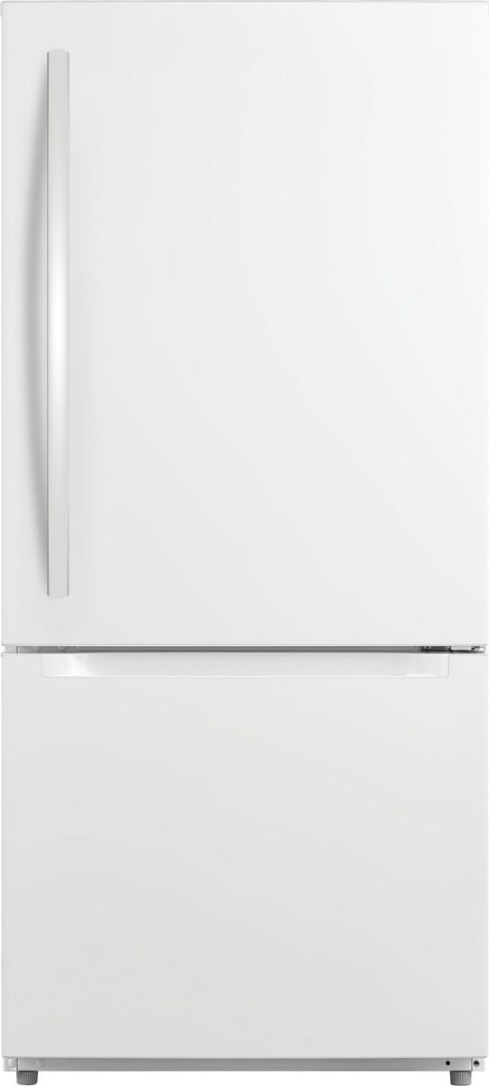 Frigidaire® 30" 18.7 Cu. Ft. White Bottom Freezer Refrigerator-0