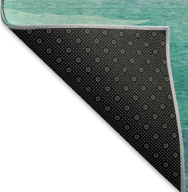 Dalyn™ Rug Company Pacifica Turquoise 5'x8' Style 2 Area Rug-2