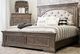 Steve Silver Co. Highland Park Waxed Driftwood Queen Panel Bed-1
