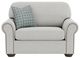 Flexsteel® Preston Silver Glacier Chair and a Half-1