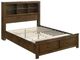 Homelegance® Sullivan Wire Brushed Oak Full Storage Platform Bed-4
