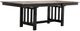 New Classic® Home Furnishings Harrisburg 6-Piece Brown/Charcoal Table Set-2