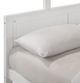 Elements International Sami White Twin Over Full Bunk Bed-4