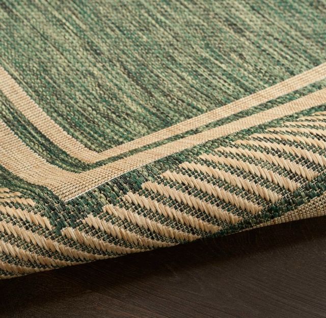 Nourison Home™ Horizon HOZ03 Green 5'x7' Area Rug-3