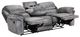 Furniture of America® Themis Gray Manual Reclining Sofa-1