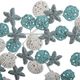 Stylecraft Blue/White Wall Sculpture-5