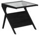 Porter International Designs Canberra Black End Table-0