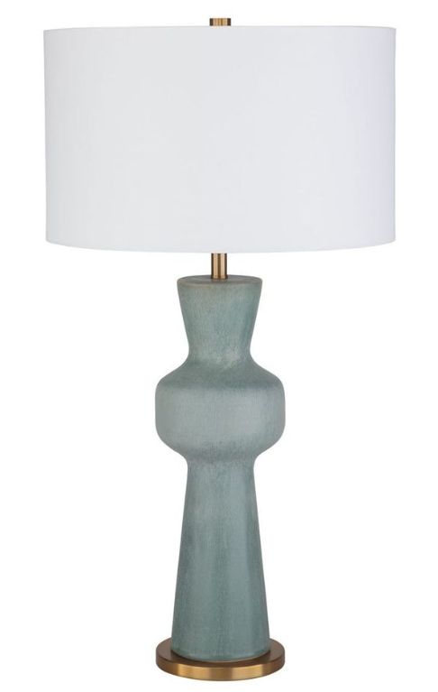 Uttermost® Pollard Slate Green Table Lamp-3