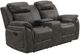 Global Furniture USA U8517 Gray Console Reclining Loveseat-0