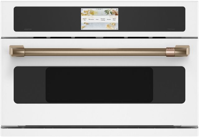 Café™ 30" Matte White Electric Speed Oven-0