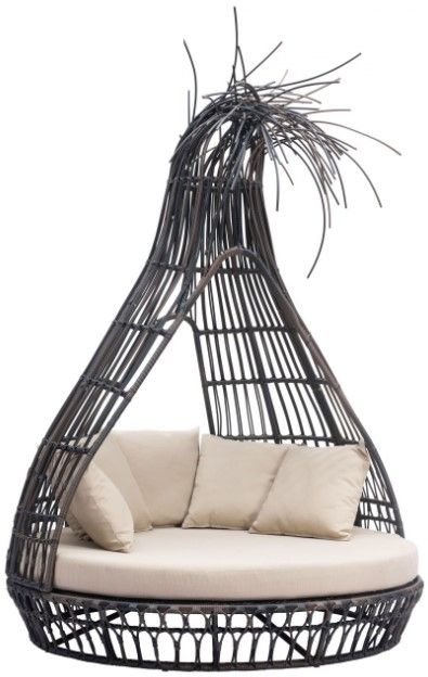 Zuo® Modern Tangalle Beige/Brown Outdoor Daybed-1