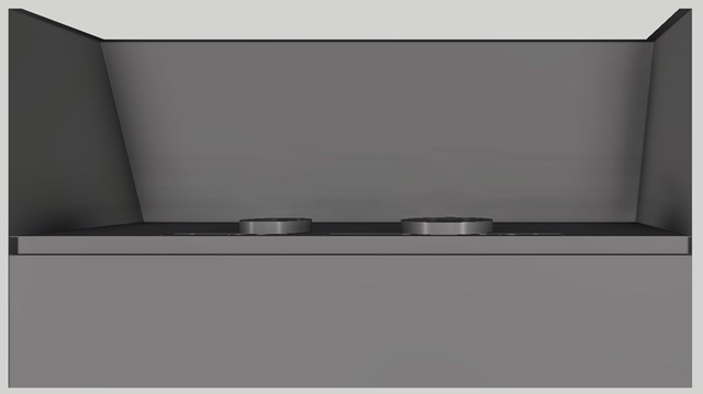 Vent-A-Hood® 54" Gunsmoke Wall Hood-1