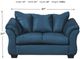 Signature Design by Ashley® Darcy Blue Loveseat-1
