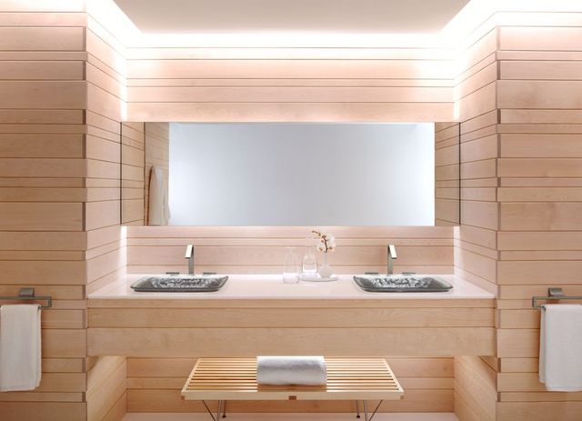 Kohler Inia® Opaque Sandalwood 20.75" Rectangular Drop-In Bathroom Sink, No Overflow-4