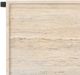 Dovetail Furniture Rice Natural End Table with Black Base-4