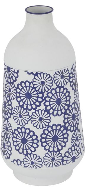 Deco Marche Blue 22" Vase-0