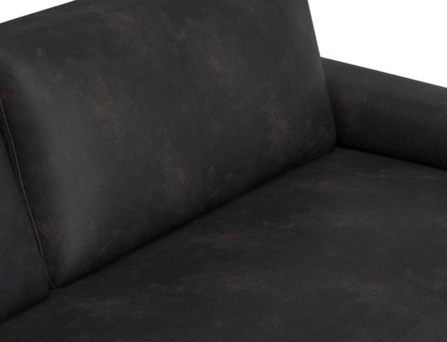 International Furniture Direct Sedona Black/Lacquer Caramel Sofa-3