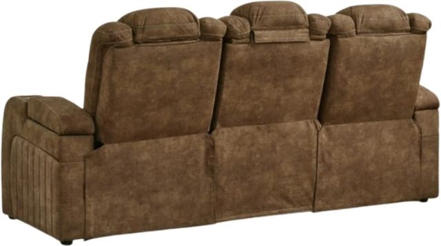 Signature Design by Ashley® Wolfridge Brindle Power Reclining Sofa-2