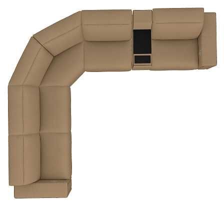 La-Z-Boy® Armitage Toast Power Reclining Sectional with Custom Layout Options-3