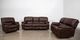 Cheers Brown Power Reclining Loveseat-1