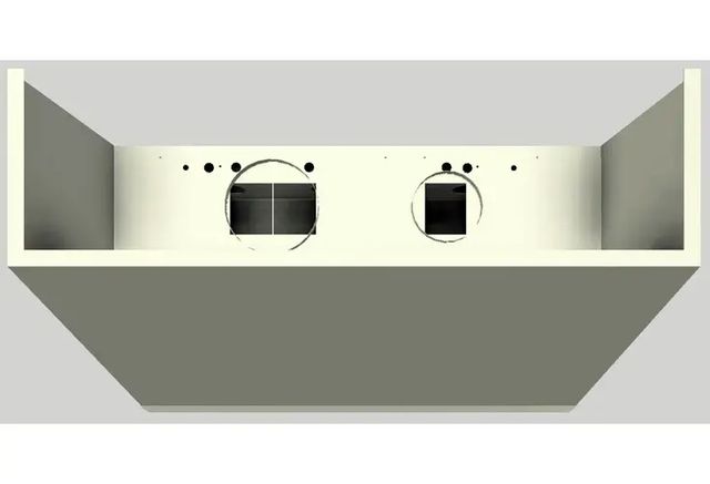 Vent-A-Hood® 48" Biscuit Wall Hood-1