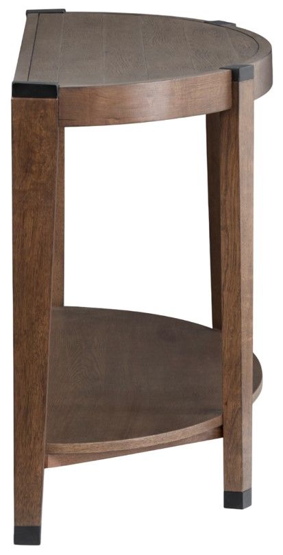 Magnussen Home® Kaysen Wallaby Demilune Sofa Table-3