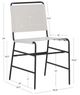 Powell® Wade Black/Cream Dining Chair-2