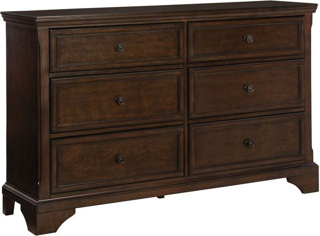 Signature Design by Ashley® Brookbauer Rustic Brown Dresser and Mirror-1