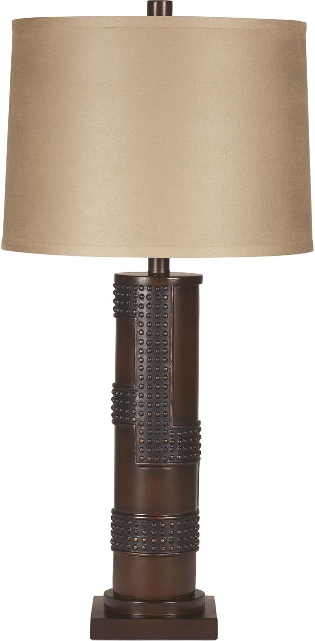 Signature Design by Ashley® Oriel 2-Piece Antique Copper Poly Table Lamps-1
