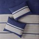 Olliix by Madison Park Blue Queen Palmer 7 Piece Comforter Set-4