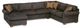 Flexsteel® Vail Right Facing Corner Sofa-1